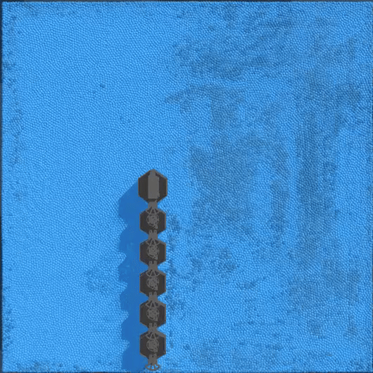 Genesis particle-based baseline C-start before optimization